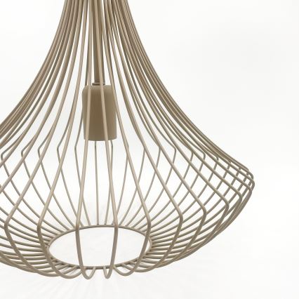 Luster na sajli BALERINA 1xE27/15W/230V bež