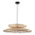 Luster na sajli BALI 1xE27/20W/230V prečnik 60 cm bambus