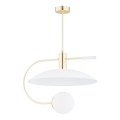 Luster na sajli BAONI 1xE14/10W/230V zlatni