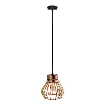 Luster na sajli BARREL 1xE27/24W/230V prečnika 20 cm