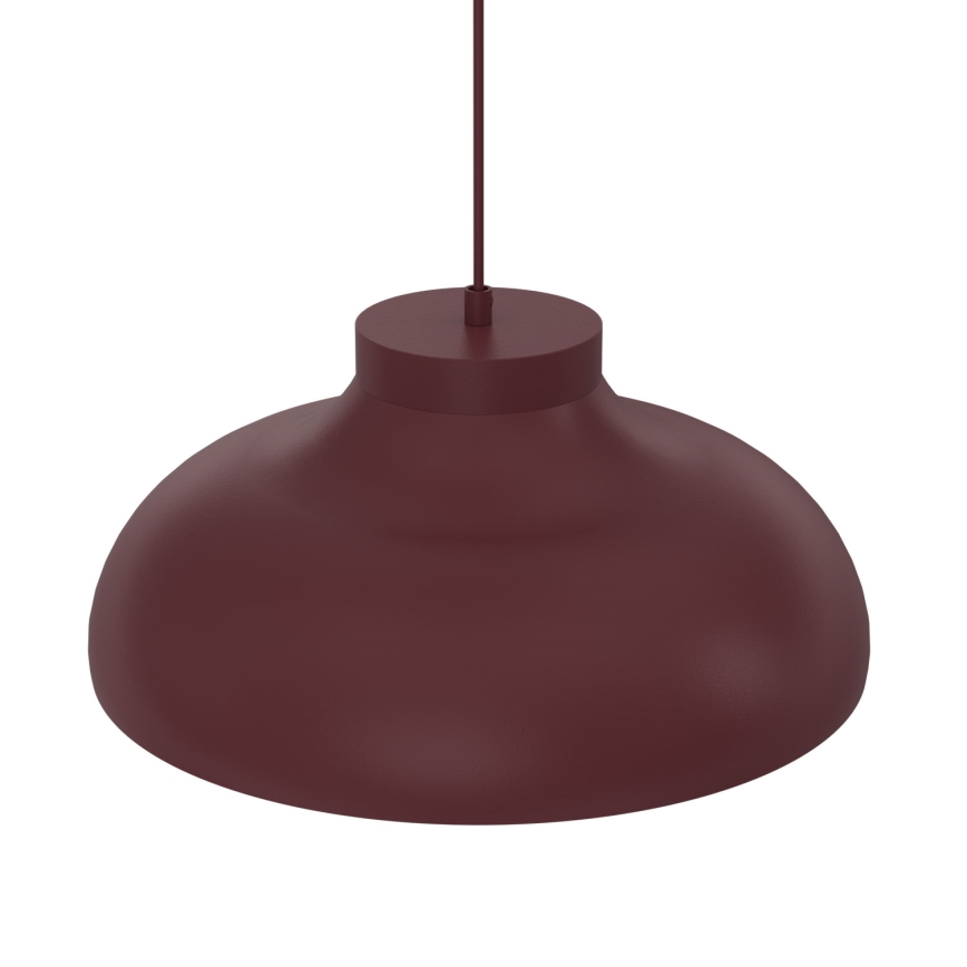 Luster na sajli BASCA 1xE27/15W/230V bordo