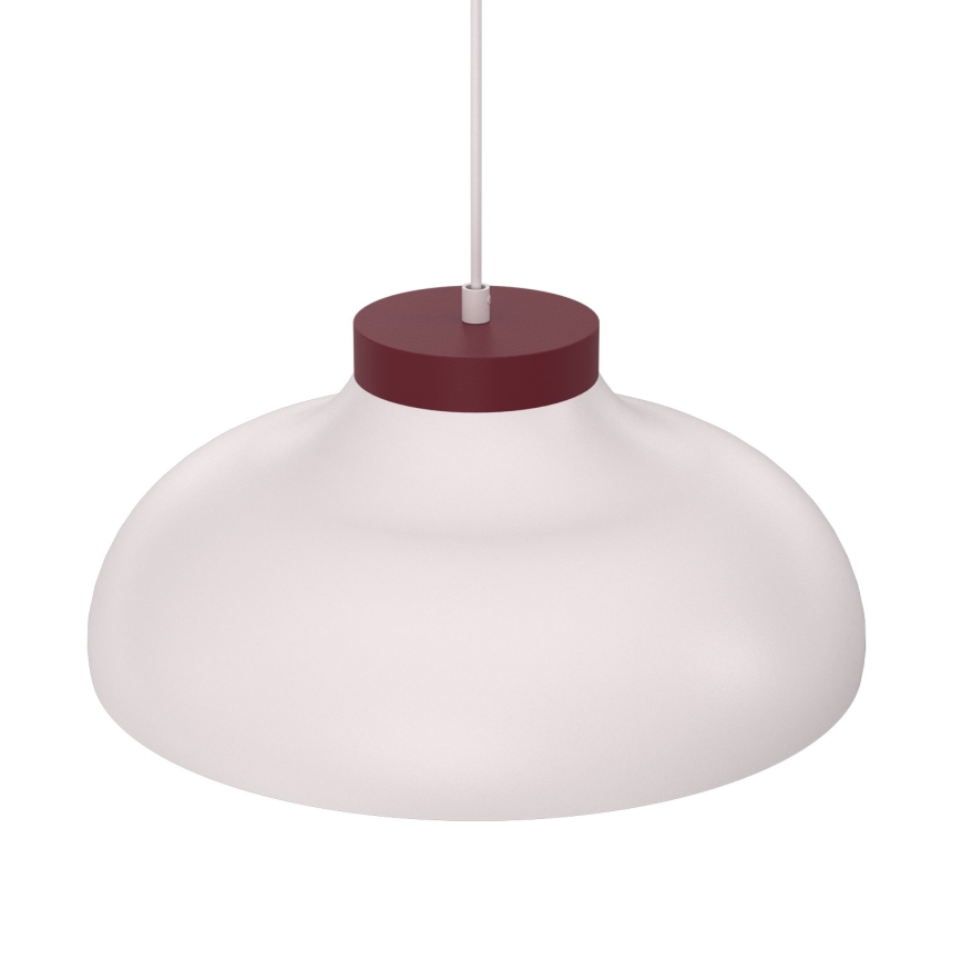Luster na sajli BASCA 1xE27/15W/230V krem/bordo
