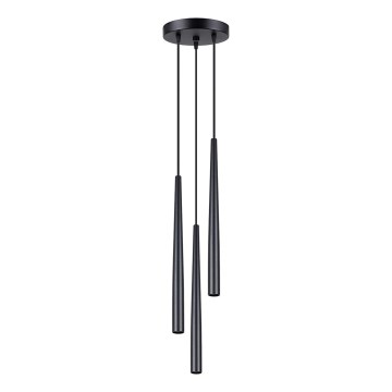 Luster na sajli BLISS 3xG9/8W/230V crni
