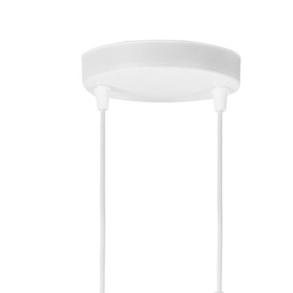 Luster na sajli BOHO 2xE27/60W/230V bela