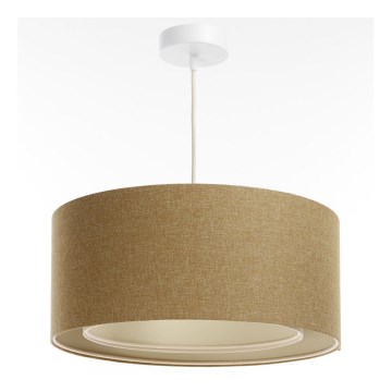 Luster na sajli BOHO TRINITI 1xE27/60W/230V braon
