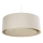 Luster na sajli BOHO TRINITI 1xE27/60W/230V, prečnik 50 cm, krem