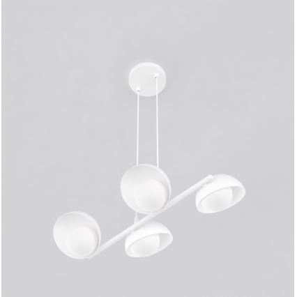 Luster na sajli BOOM 4xG9/8W/230V beli