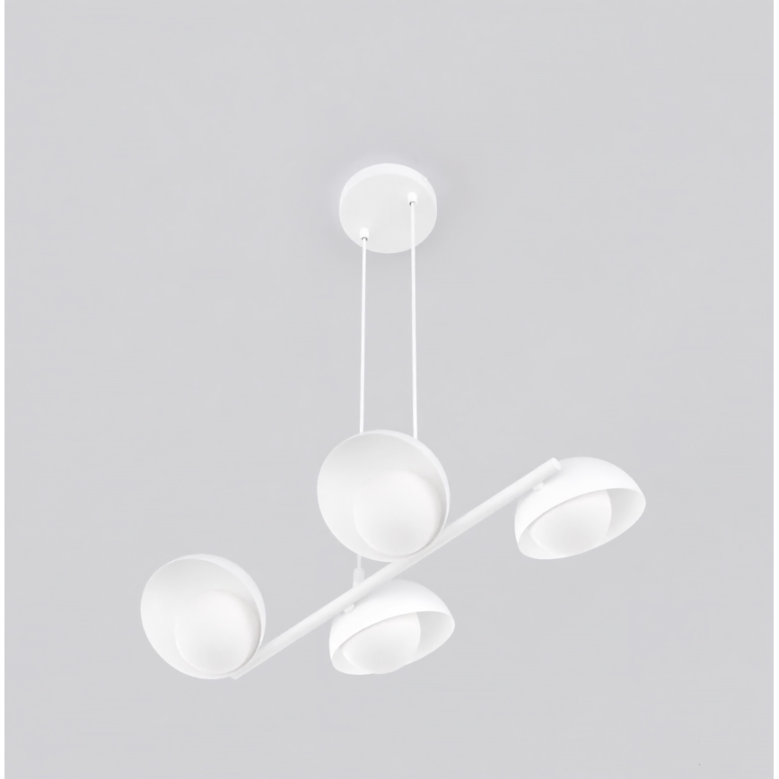 Luster na sajli BOOM 4xG9/8W/230V beli