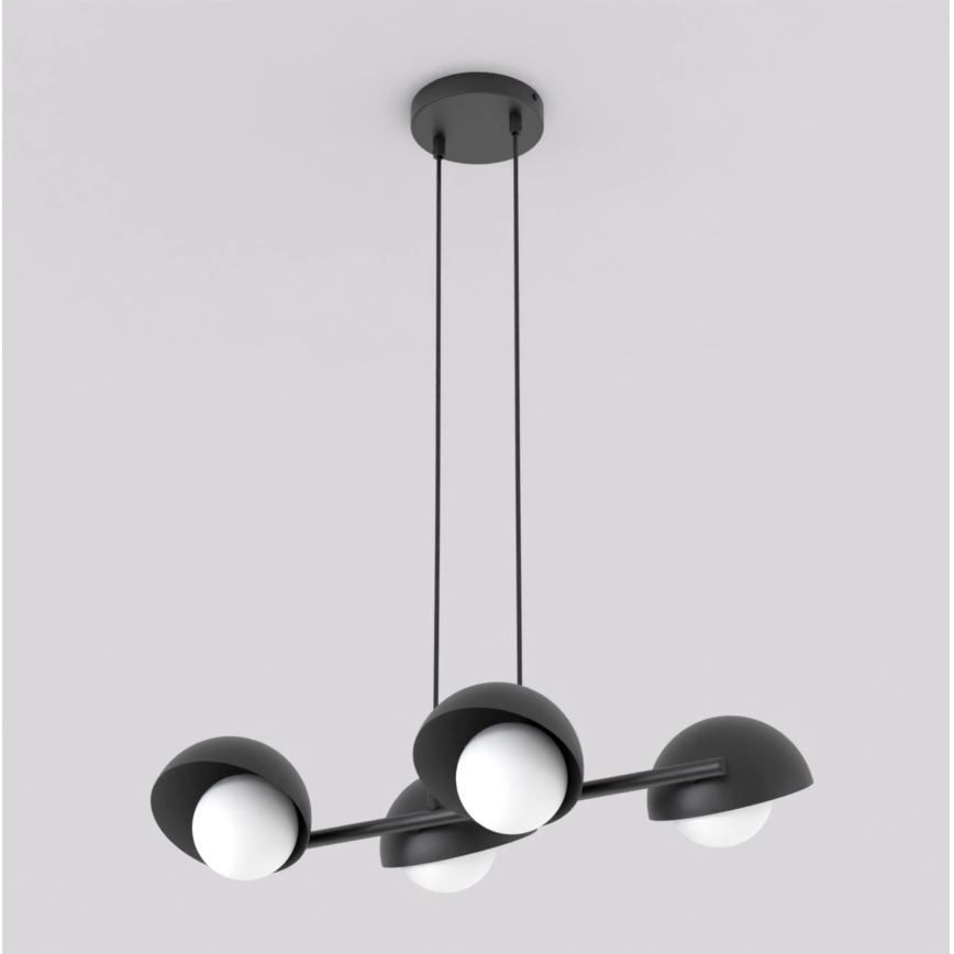 Luster na sajli BOOM 4xG9/8W/230V crna