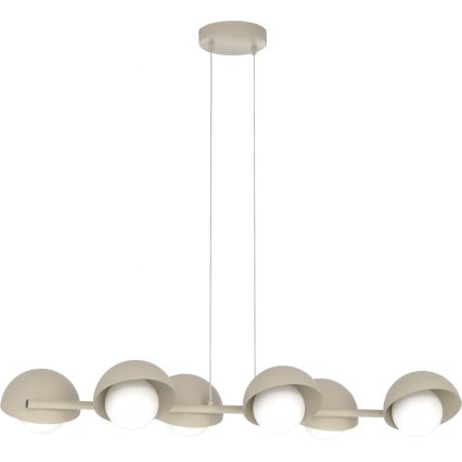 Luster na sajli BOOM 6xG9/8W/230V bež
