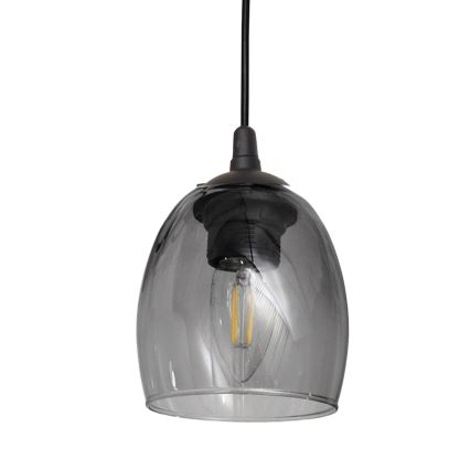 Luster na sajli BRILLANT 3xE27/15W/230V siva