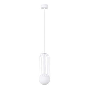 Luster na sajli BRINA 1xG9/8W/230V bela