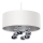 Luster na sajli BUBBLE 1xE27/60W/230V prečnik 40 cm bela