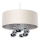 Luster na sajli BUBBLE 1xE27/60W/230V prečnik 40 cm bež