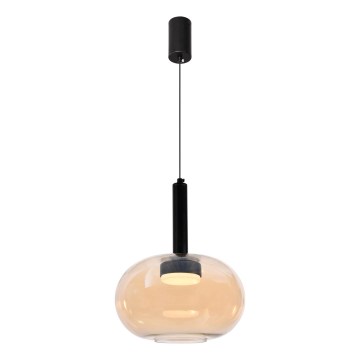 Luster na sajli BUENO 1xGX53/9W/230V, prečnik 25 cm, dimljeno bež