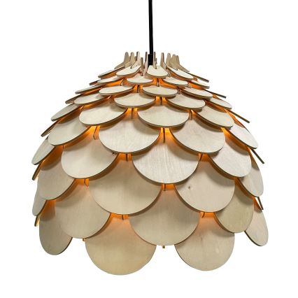 Luster na sajli BURGO 1xE27/60W/230V prečnik 35 cm