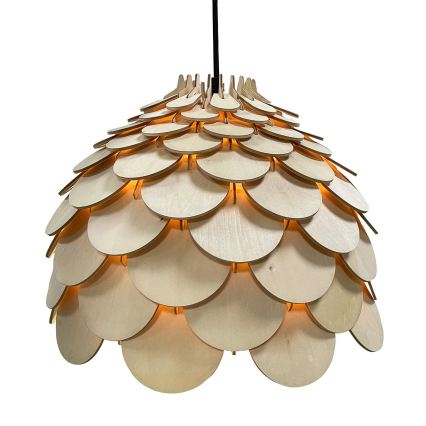 Luster na sajli BURGO 1xE27/60W/230V Ø 50 cm