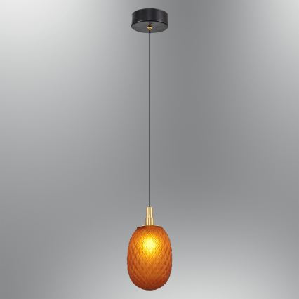 Luster na sajli CACTUS 1xG9/5W/230V bakreni
