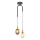Luster na sajli CACTUS 2xG9/5W/230V siva/bela