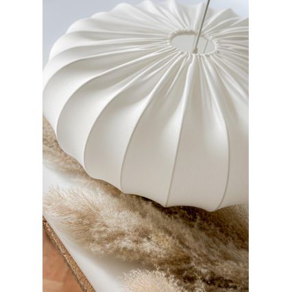 Luster na sajli CAFEE 1xE27/40W/230V prečnik 66 cm beo