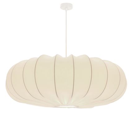 Luster na sajli CAFEE 1xE27/40W/230V prečnik 66 cm beo