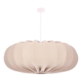 Luster na sajli CAFEE 1xE27/40W/230V prečnik 66 cm bež