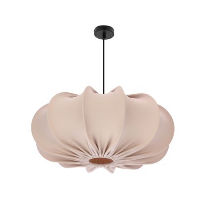 Luster na sajli CAFEE 1xE27/40W/230V, prečnika 52 cm, bež