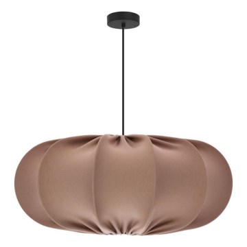 Luster na sajli CAFEE 1xE27/40W/230V Ø 52 cm braon