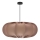 Luster na sajli CAFEE 1xE27/40W/230V Ø 52 cm braon