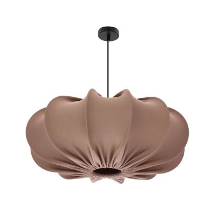 Luster na sajli CAFEE 1xE27/40W/230V Ø 52 cm braon