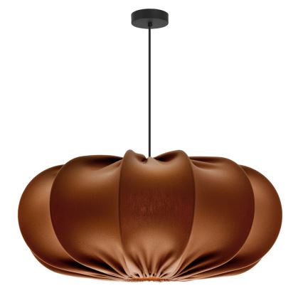Luster na sajli CAFEE 1xE27/40W/230V Ø 52 cm braon