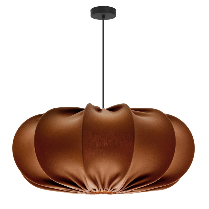 Luster na sajli CAFEE 1xE27/40W/230V Ø 52 cm braon