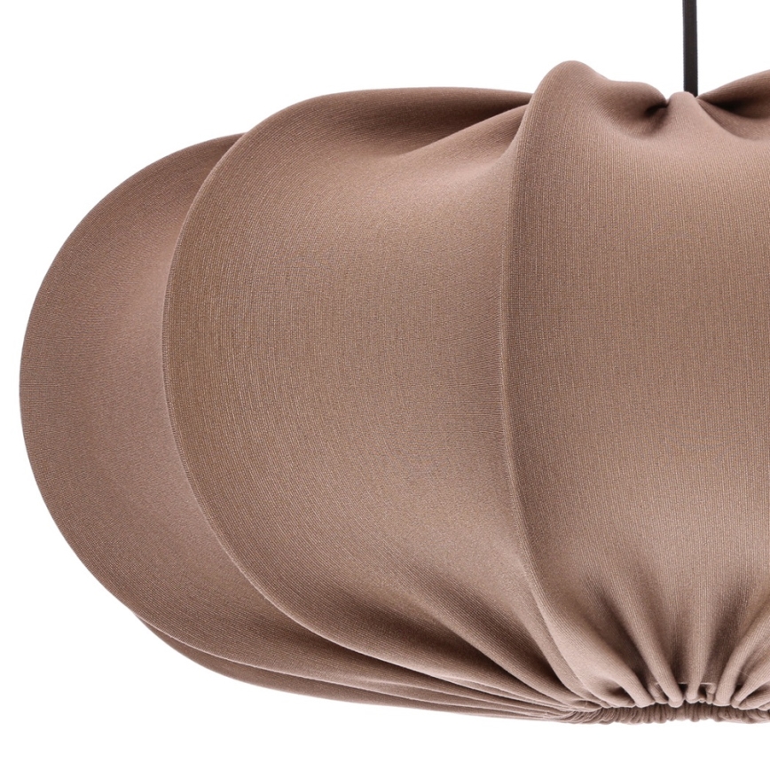 Luster na sajli CAFEE 1xE27/40W/230V Ø 52 cm braon