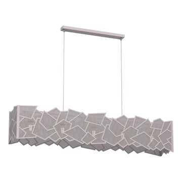 Luster na sajli CAMO 5xE27/15W/230V bež