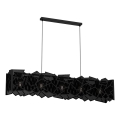 Luster na sajli CAMO 5xE27/15W/230V crna