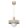 Luster na sajli CANAN 1xE27/15W/230V prečnik 29 cm bež