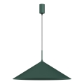 Luster na sajli CAPITAL 1xGX53/15W/230V pr. 60 cm zelena