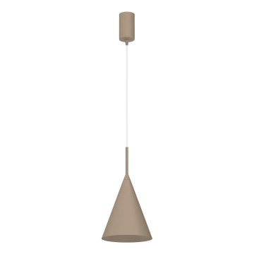 Luster na sajli CAPITAL 1xGX53/15W/230V, prečnik 17 cm, bež