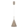 Luster na sajli CAPITAL 1xGX53/15W/230V, prečnik 17 cm, bež