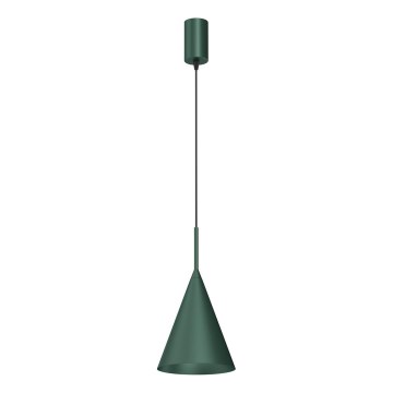 Luster na sajli CAPITAL 1xGX53/15W/230V prečnik 17 cm, zelena