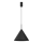 Luster na sajli CAPITAL 1xGX53/15W/230V prečnik 32 cm crni
