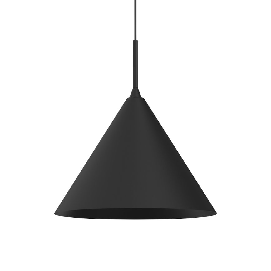 Luster na sajli CAPITAL 1xGX53/15W/230V prečnik 32 cm crni