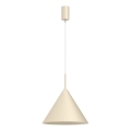 Luster na sajli CAPITAL 1xGX53/15W/230V, prečnik 32 cm, krem boje