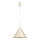 Luster na sajli CAPITAL 1xGX53/15W/230V, prečnik 32 cm, krem boje