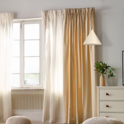 Luster na sajli CAPITAL 1xGX53/15W/230V, prečnik 32 cm, krem boje