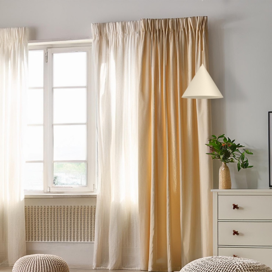 Luster na sajli CAPITAL 1xGX53/15W/230V, prečnik 32 cm, krem boje