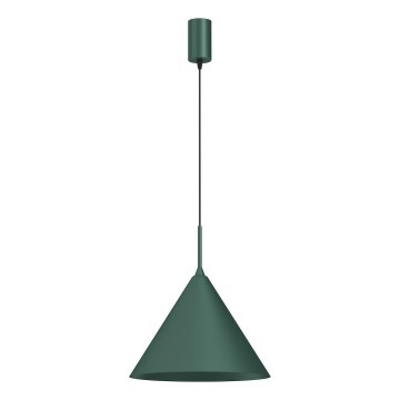 Luster na sajli CAPITAL, 1xGX53/15W/230V, prečnik 32 cm, zelena