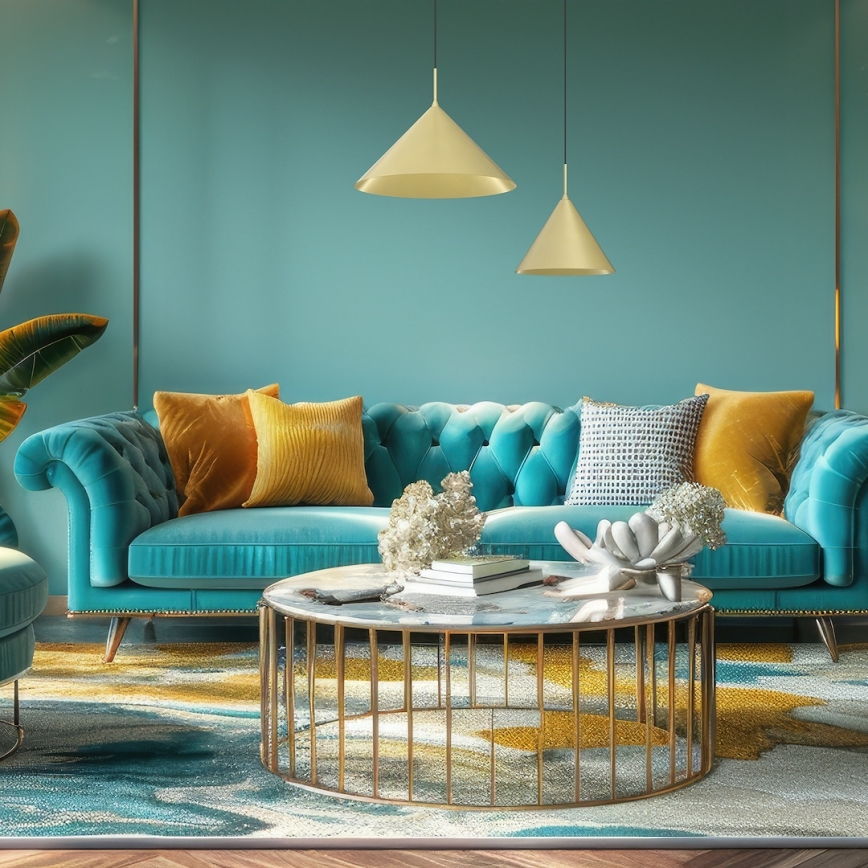 Luster na sajli CAPITAL 1xGX53/15W/230V prečnik 32 cm zlatna