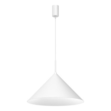 Luster na sajli CAPITAL 1xGX53/15W/230V prečnik 46 cm beli