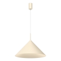 Luster na sajli CAPITAL 1xGX53/15W/230V prečnik 46 cm krem